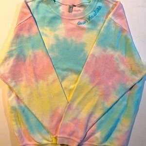 Down the shore over sized sweatshirt